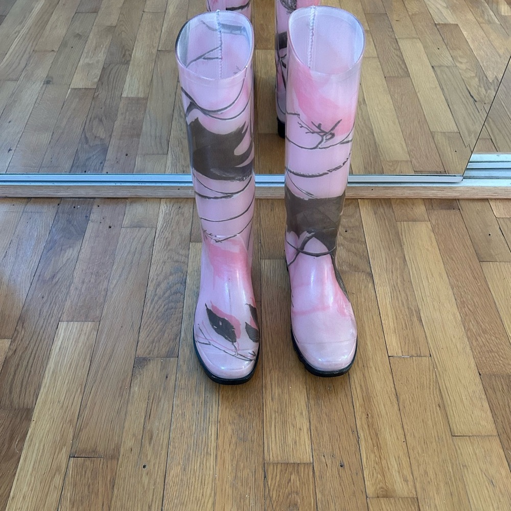 Itasca Pink Camo Rainboots